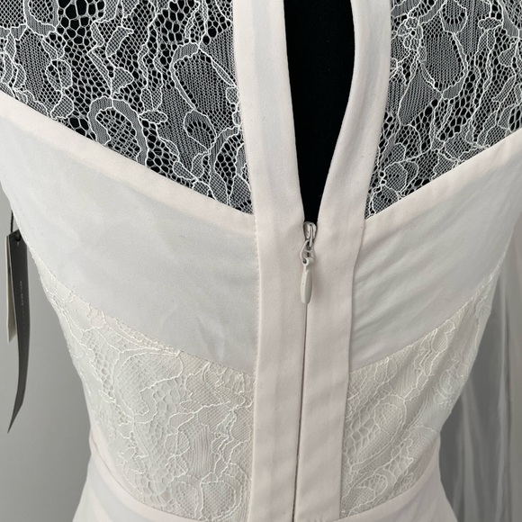 NWT - BCBG Avi Pleated Wedding Dress - Picture 5 of 6